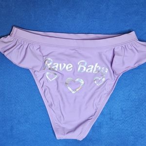 iHeartRaves Lavender Rave Baby Bottoms M